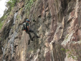 aprendiendo a rapelear